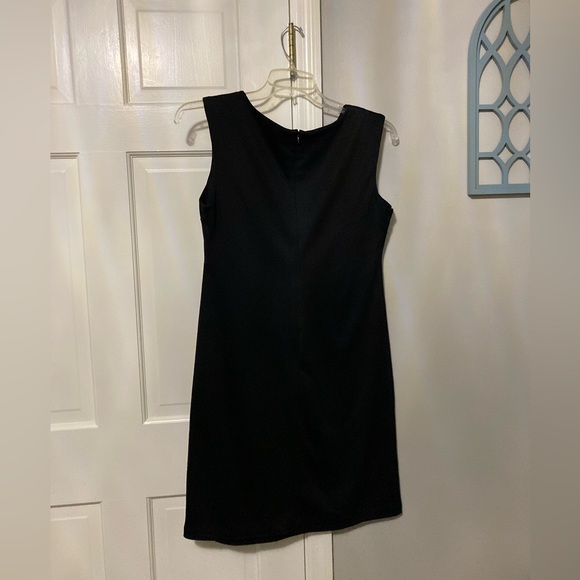 Cato Black and Gray Geometric Midi Dress - Picture 3 of 3